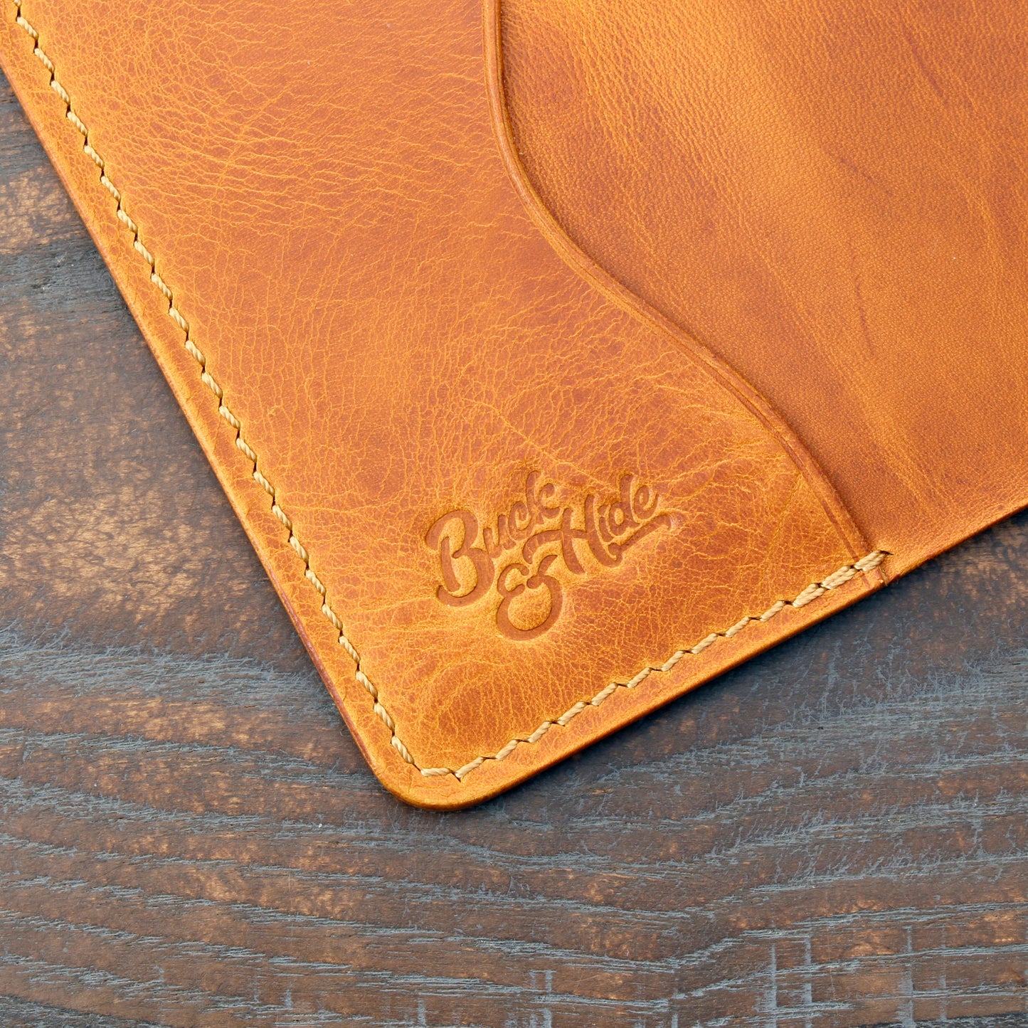 3-slot card holder Napoli yellow Wax leather