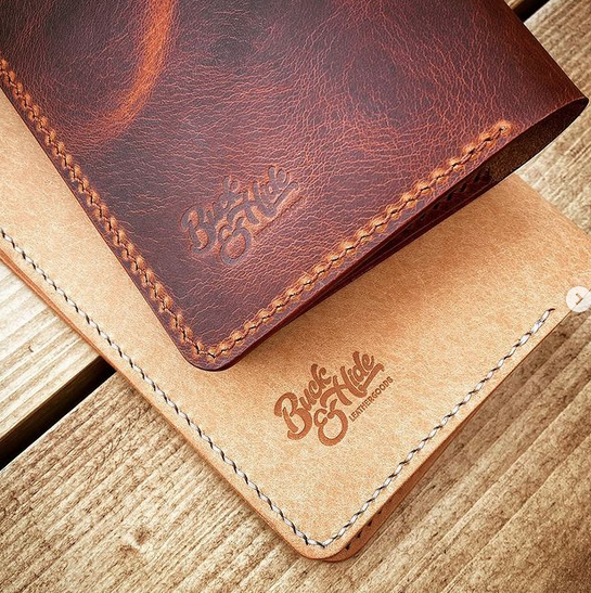 Custom passport holders in Badalassi Carlo Wax, custom order