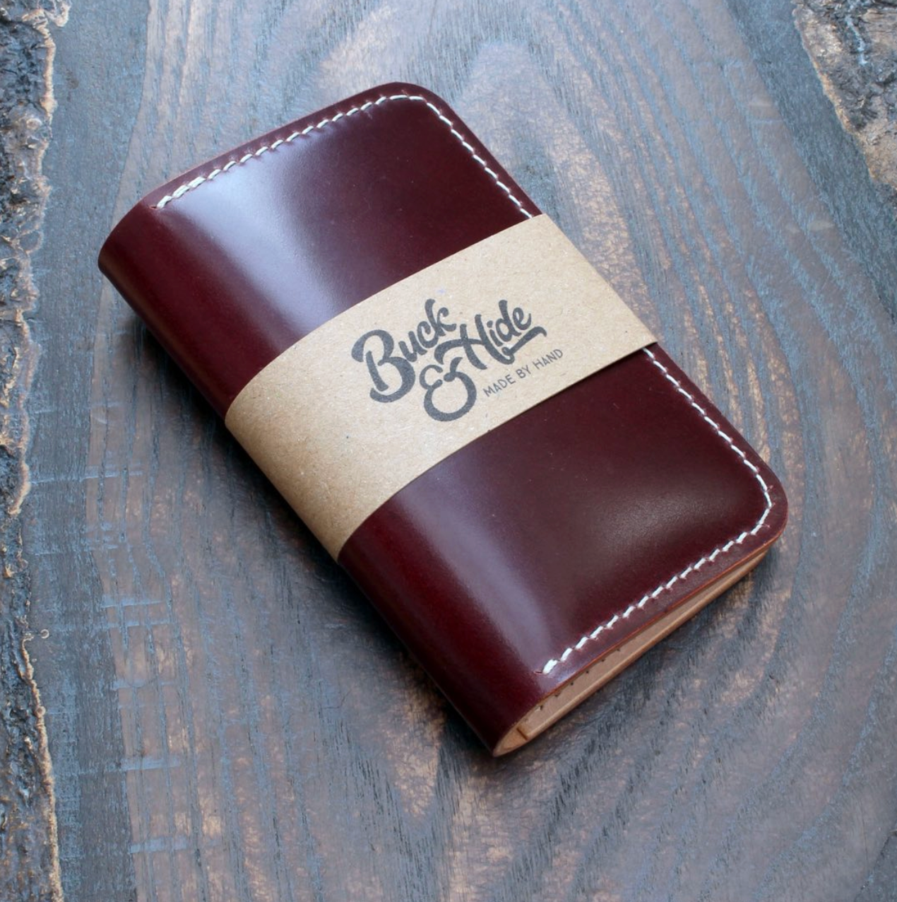 Custom order for Magnus: Six pocket leather wallet, handmade in Shell & Buttero
