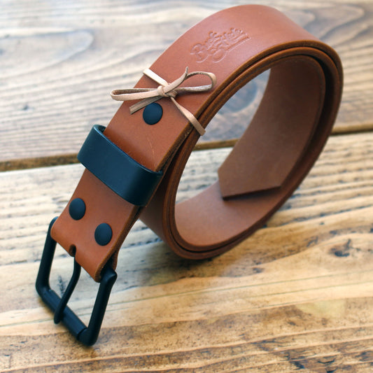 32" waist handmade Etrusco leather belt