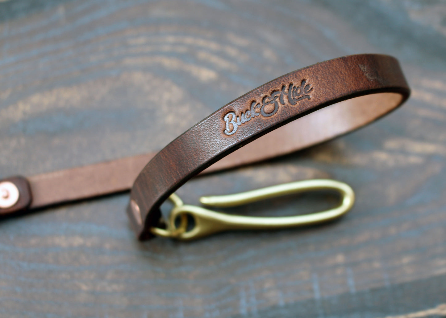 Build your own custom lanyard, Horween or Wickett & Craig