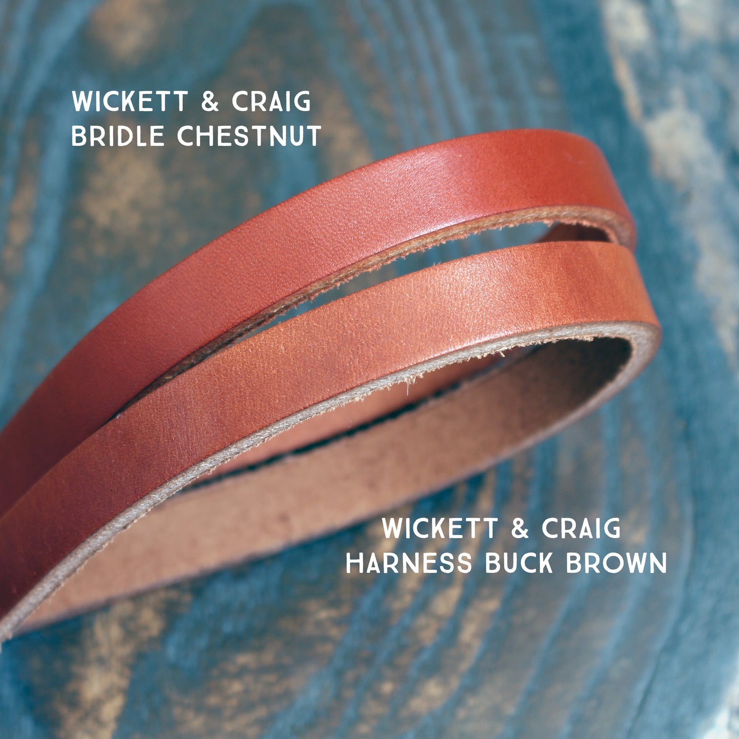 Build your own custom lanyard, Horween or Wickett & Craig