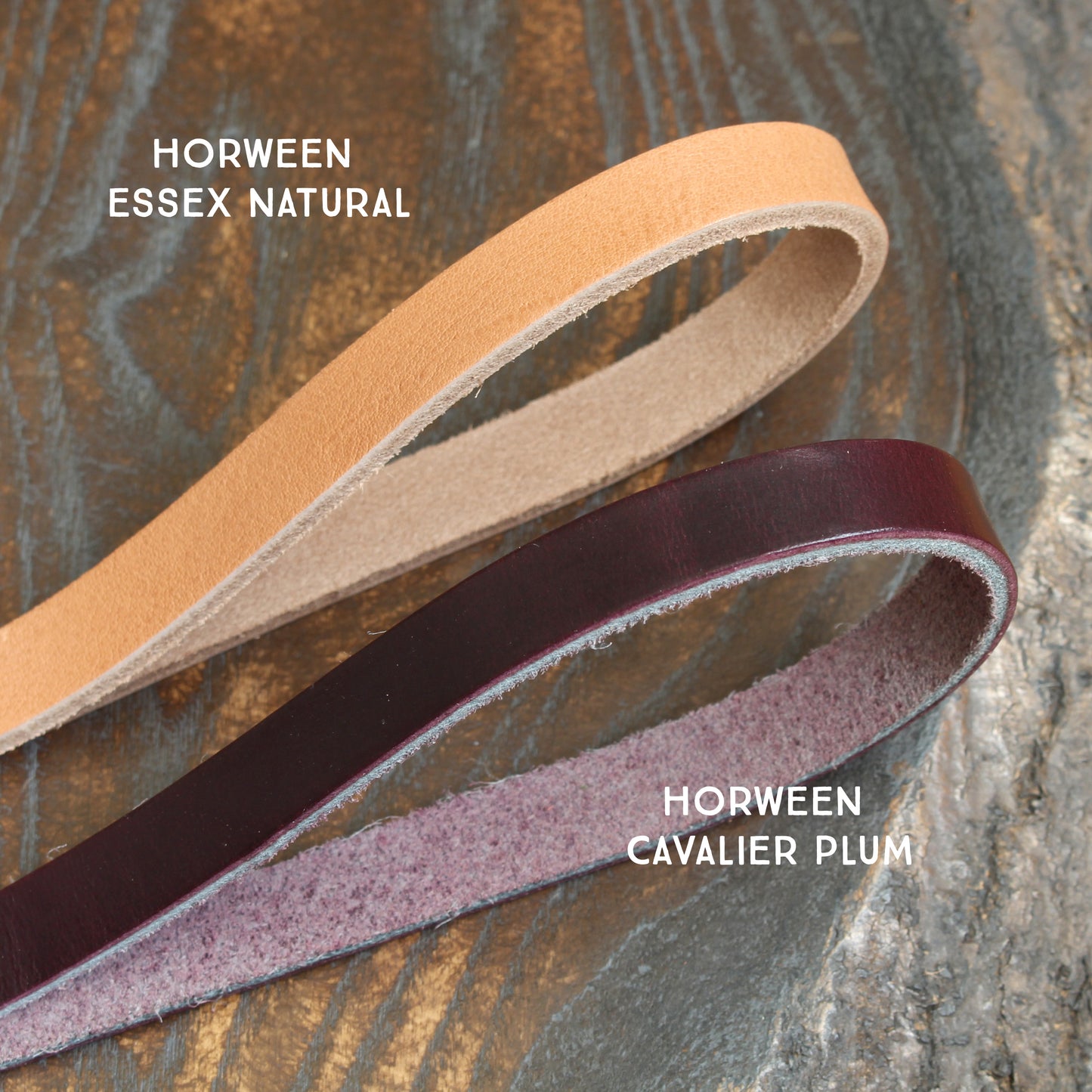 Build your own custom lanyard, Horween or Wickett & Craig