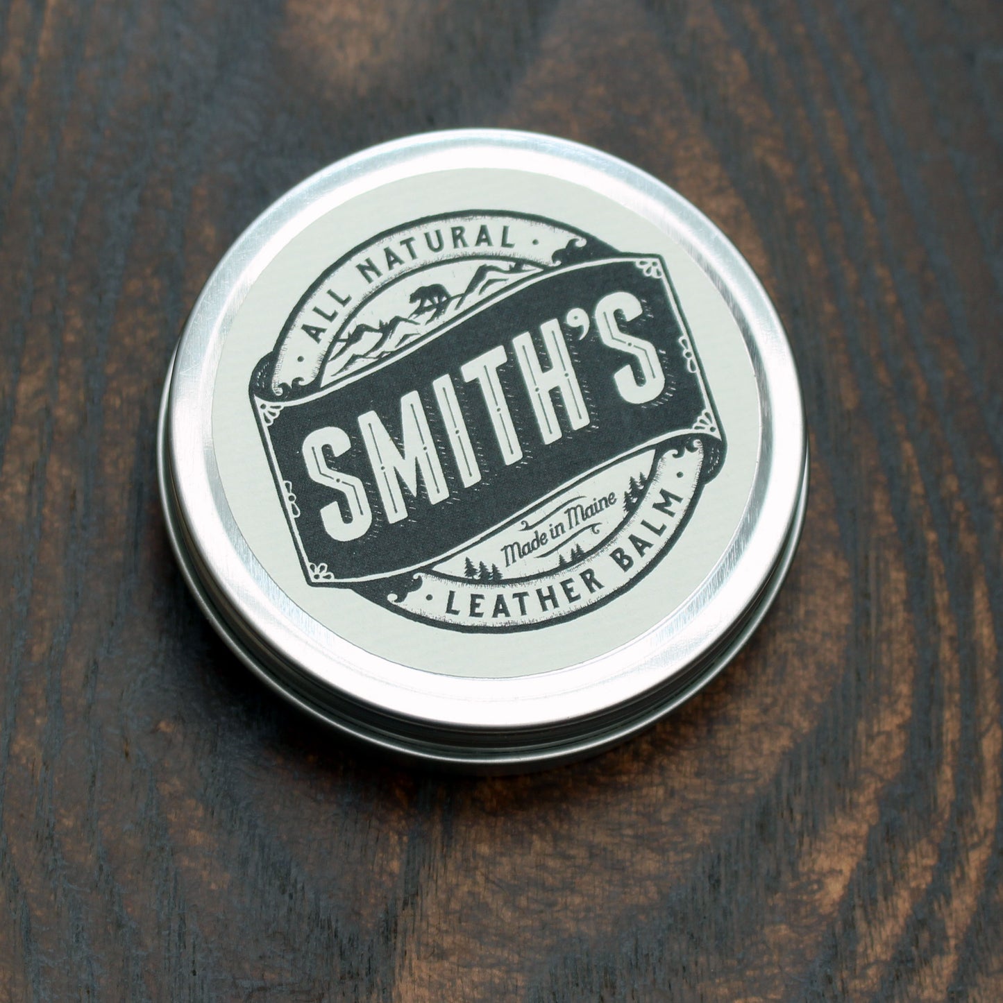 Smith's All Natural Leather Balm, 1oz small tin.