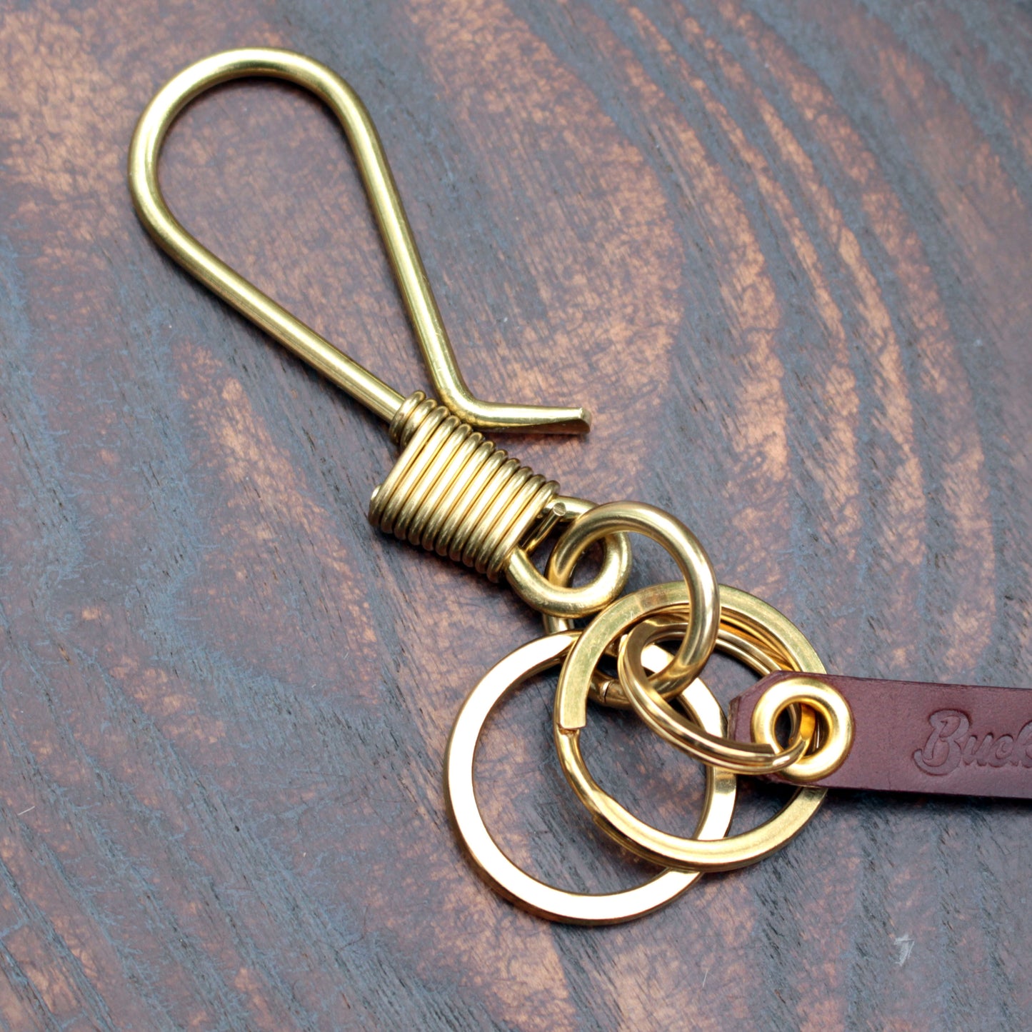 Solid brass key holder