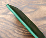 Green Buttero five-slot card holder - private order