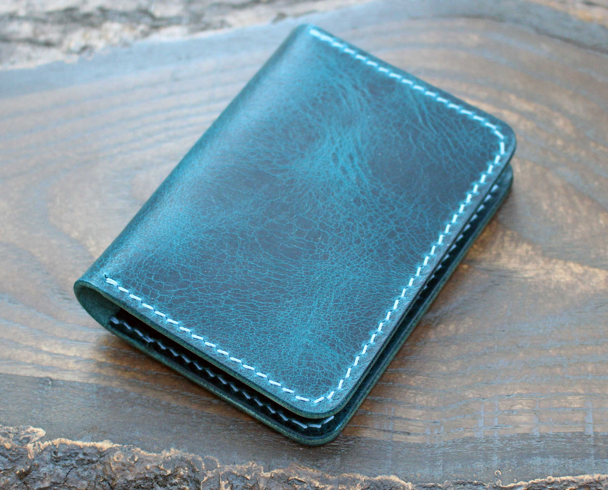 Badalassi Wax five-slot bifold wallet, choose your colour