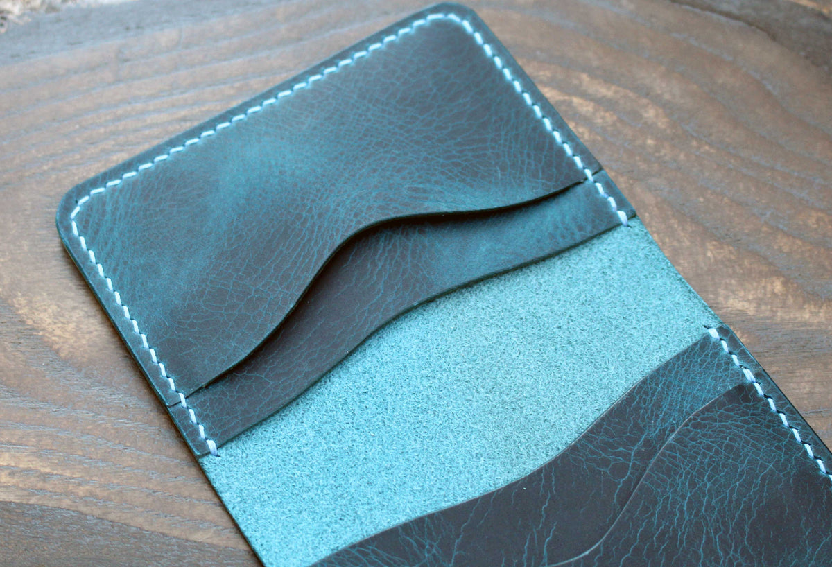 Badalassi Wax five-slot bifold wallet, choose your colour