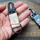 Ghost leather military spring clip - Buck&Hide